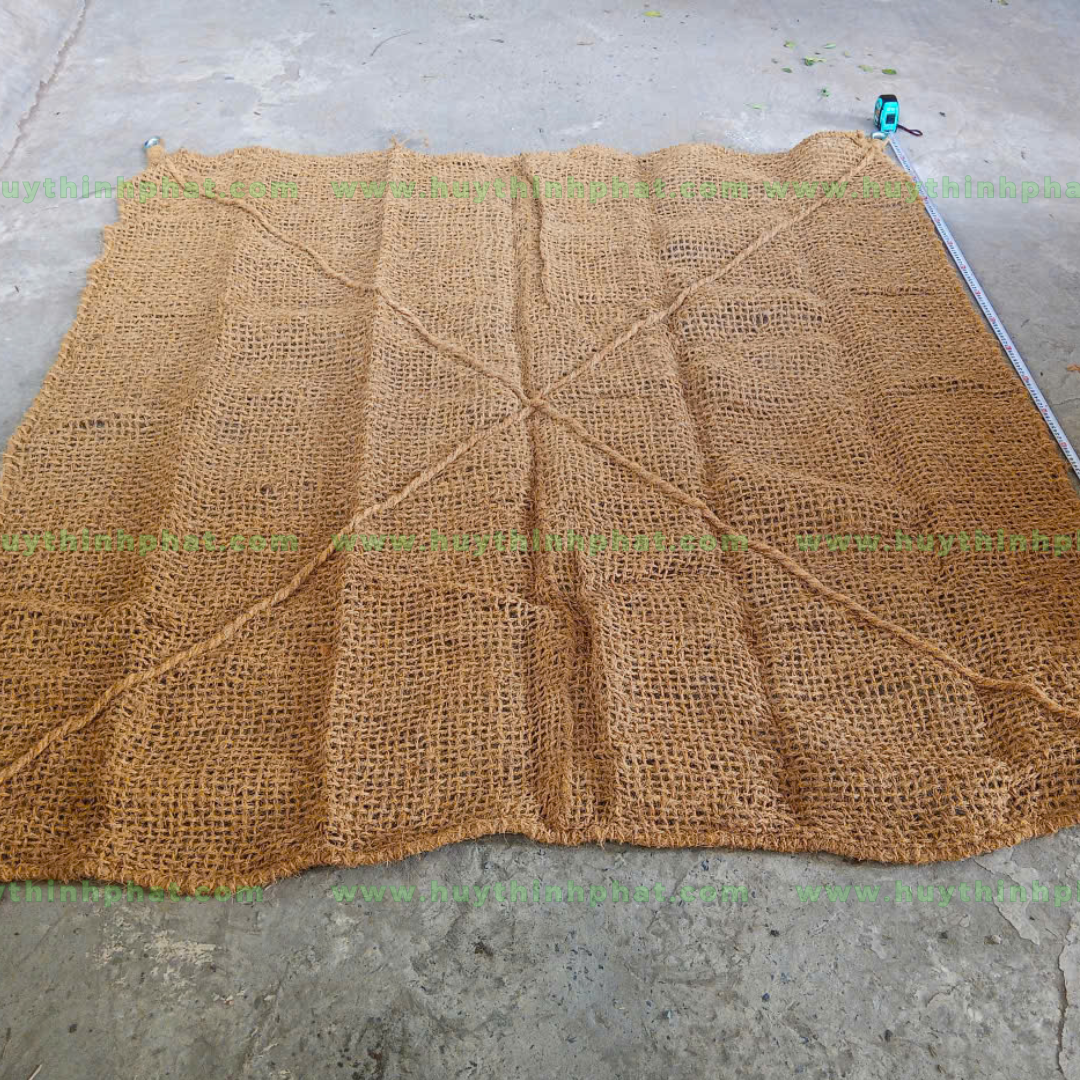 Lưới xơ dừa treo che nắng